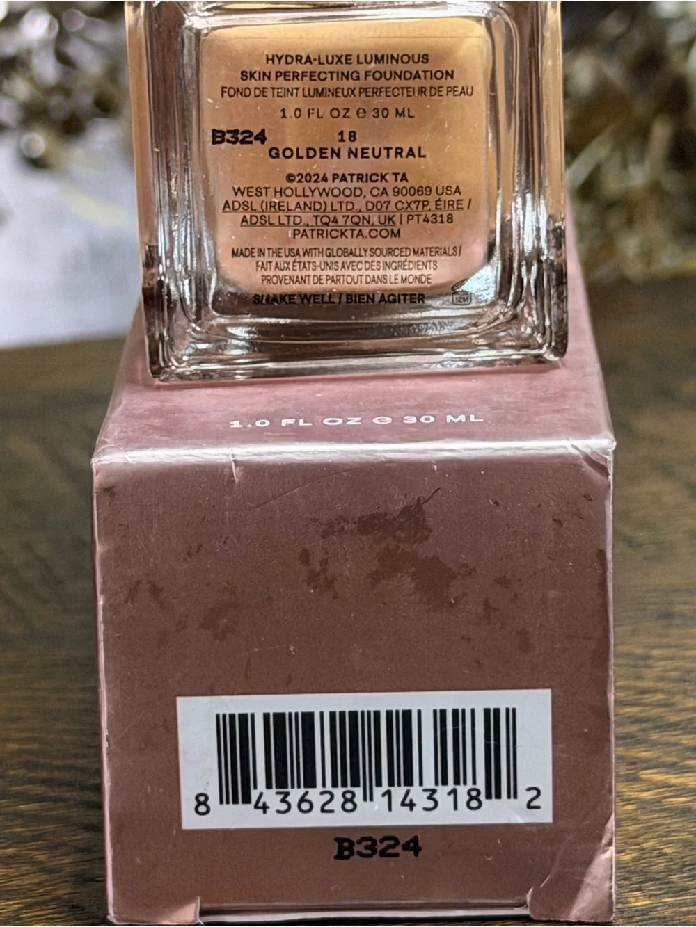 Patrick Ta Foundation - 18 Golden Neutral Warm Tan